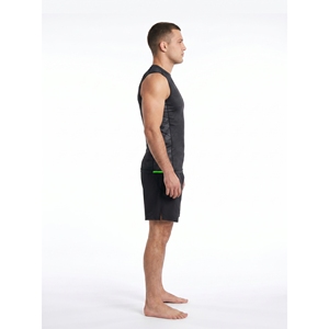 Camiseta Deportiva sin Mangas para Hombre, de Poliéster y Elastano, Compresión, para Entrenamiento de BJJ y MMA, Marca Privada OEM - Product Image 3