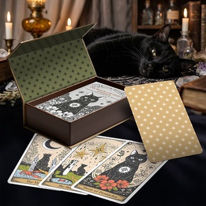 Cartes de tarot personnalisées en papier d'art 350 g/m² avec boîte à fermeture magnétique - Product Image 5