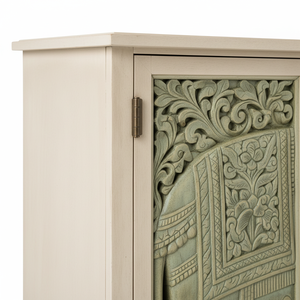 Best Quality Extra <b>Large</b> Elephant Motif Wood Sideboard Cabinet for Living Room Bedroom and Office Furniture at Good Price - Product Image 3
