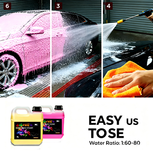 Nuevo Producto 2026: Champú Espumoso <span class=keywords><strong>para</strong></span> Lavado <span class=keywords><strong>de</strong></span> Autos, Champú Super Concentrado 1:600, Descontaminación Súper Fuerte - Product Image 4