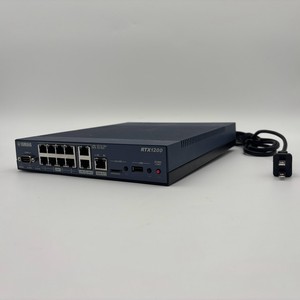 เราเตอร์ยามาฮ่า RTX1200 สำหรับธุรกิจ รองรับ Gigabit VPN 10 พอร์ตอีเธอร์เน็ต IPv6 VLAN IPsec มือสอง - Product Image 1