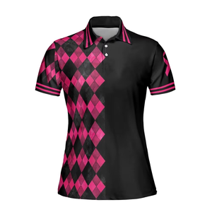 Camisetas de Polo de Golf para Mujer, Transpirables, de Alta Calidad, Cómodas, Estilo Casual, Sublimadas, OEM, de Alta Gama - Product Image 2