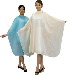 ผ้าคลุมตัดผมกันน้ำสีเบจสำหรับร้านทำผมและร้านตัดผมชาย - Product Image 3