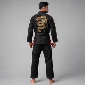 Uniforme d'entraînement de karaté traditionnel offrant un confort léger, une grande durabilité et des mouvements sans contraintes. Uniformes de karaté. - Product Image 2