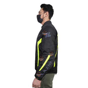 Chaqueta de Motociclismo Premium de Cordura Textil, Transpirable, Ligera, Protectora, para Turismo, Aventura, Calle, Unisex - Product Image 3