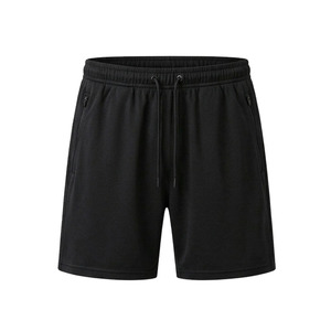 Ensemble débardeur et short sans manches pour homme EKIN'IMPEX, séchage rapide, tricoté, sportif, été, noir, vente en gros, ensemble d'été pour homme - Product Image 4