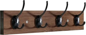 Premium Wooden Wall Hanger Cheap Rate Elegant Wall <b>Hooks</b> for Entryway Bedroom and Home Decor - Product Image 4