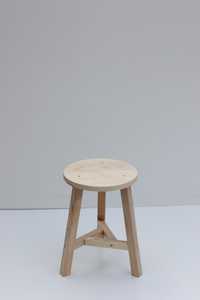 Premium Solid Wood Adjustable <b>Stool</b> Velvet Upholstery for Modern Apartments Luxury Homes Bedroom School Use Handcrafted Tradebyd - Product Image 1