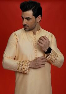 Shalwar Kameez traditionnel pour homme, en coton léger, confortable, à manches longues, pour un usage quotidien - Product Image 4