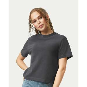 เสื้อยืดผ้าฝ้าย100% กราฟิกสำหรับผู้หญิงเสื้อยืดผู้หญิงน้ำหนักมากออกแบบได้ตามต้องการผลิตจากปากีสถาน