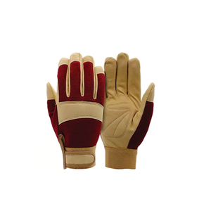 Gants de travail respirants Holy Signs International HSI-0012 en cuir souple, résistants aux déchirures et aux perforations, pour la sécurité - Product Image 1
