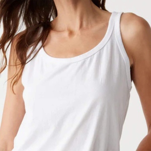 Women <b>Tank</b> Top Cotton Bamboo Fiber Plus Size Casual Summer Sleeveless Wholesale - Product Image 6