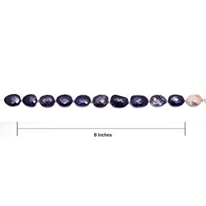 Hilo de piedras preciosas de sugilita Natural de alta demanda, forma elegante facetada, 8 pulgadas, 13X12 a 16X11mm, uso de hebra para joyería basada en cantidad - Product Image 4