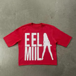 เสื้อยืดผู้ชายไซส์ใหญ่คุณภาพสูง พิมพ์ลายตามสั่ง MOQ ต่ำ ระบายอากาศได้ดี ผลิตจากโรงงาน คอกลม มีจำหน่าย - Product Image 2