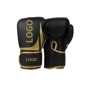 Gants de boxe OEM Gants de boxe en cuir véritable personnalisés Excellente protection Performance Gants de boxe en peau de vache vente en gros - Product Image 4