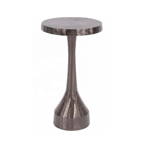 Modernism Aluminum Small Furniture Traditional Metal Artware-<b>Bedside</b> Coffe Table Plant Stand <b>Mirror</b> Polish Centerpiece Bedroom - Product Image 3
