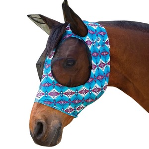 HOPE HORSE Top Trending Soft Mesh Equine Fly <b>Mask</b> Low Price Comfort Fit Lightweight Horse <b>Eye</b> Protection <b>Mask</b> Custom Colors Logo - Product Image 1