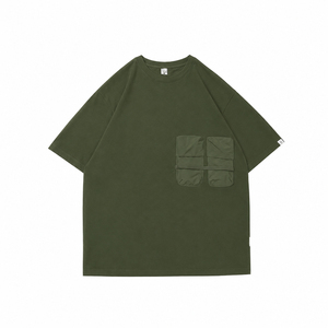 T-shirt en coton pour homme, coupe classique, design personnalisé, vêtements confortables pour tous les jours, fournisseur d'usine en gros - Product Image 4