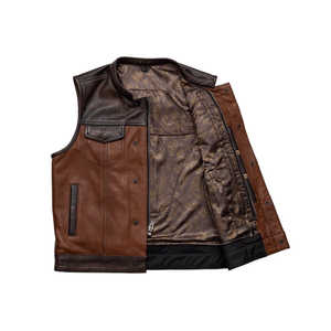 Gilet de moto en cuir pour homme Gunner (édition limitée) - Product Image 3
