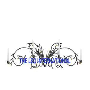 Aluminum Metal Unique Shape Silver Plated Wall <b>Sconces</b> Candle Holders Luxury Home <b>Lighting</b> Decoration Excellent Quality - Product Image 6