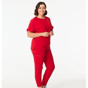 Tenue d'infirmière tendance pour usage hospitalier, ensemble de blouses médicales respirantes de haute qualité, design de col personnalisé, vente chaude - Product Image 5