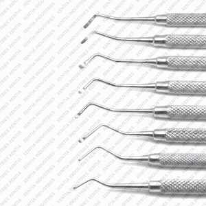 Juego Profesional de 10 Excavadores Dentales de Doble Punta de Acero Inoxidable para Restauración y Eliminación de Caries, Instrumentos Quirúrgicos - Product Image 4