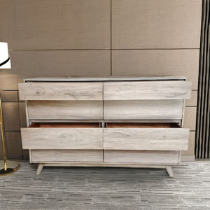 Cómoda de madera grande para dormitorio, hotel y apartamento, muebles para el hogar con función de almacenamiento - Product Image 3