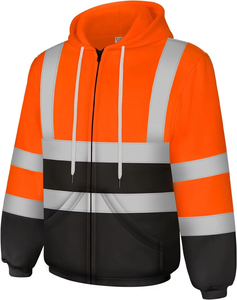 Chaqueta de Seguridad de Alta Visibilidad para Hombre, Ropa de Trabajo de Seguridad Reflectante, Chaqueta de Invierno para Hombre - Product Image 2