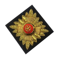 Écussons thermocollants personnalisés en tissu non tissé écologique et PVC, badges brodés pour vêtements masculins et blazers, ligne d'exportation urbaine de chapeaux, usine du Pakistan