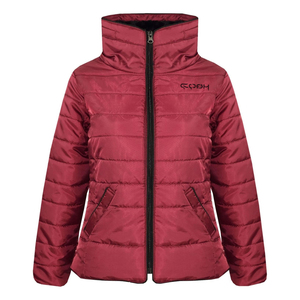 Women's Lightweight Puffer Jacket High Neck Full Zip Outdoor Padded Jacket - Product Image 4