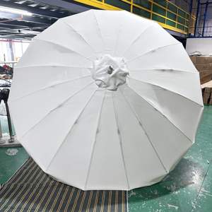 Parasol pliable moderne de Paola Lenti, designer <span class=keywords><strong>italien</strong></span>, pour salle de sport, salle à manger, cour, villa, hôtel, bar, plage, parc - Product Image 4