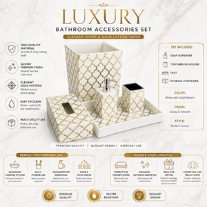 Luxury Glass Bathroom Accessories Set Premium Transparent <b>Soap</b> Dispenser Toothbrush <b>Holder</b> Tumbler <b>Soap</b> <b>Dish</b> Modern Washroom - Product Image 3