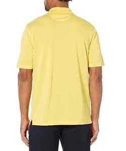 Polo de punto de algodón suave con cuello de botones y manga corta para hombre, ideal para el verano. - Product Image 2