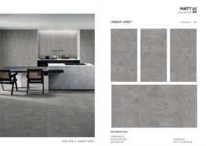 Azulejo de Porcelana Noble Matt 600x1200, Formato Grande, Superficie Premium, para Pared y Suelo, Diseño Moderno para Interiores y Exteriores - Product Image 3