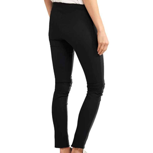 Pantalon en cuir matelassé de luxe texturé de qualité supérieure – Design de mode élégant – Pantalon en cuir ciré – Pantalon stylé - Product Image 3