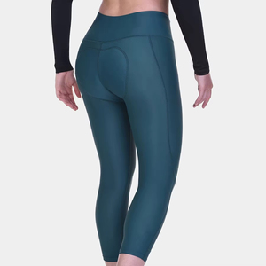 Leggings tricotés personnalisés haute performance pour femmes, taille haute, couleur unie, pour le yoga et le sport, effet ventre plat - Product Image 6