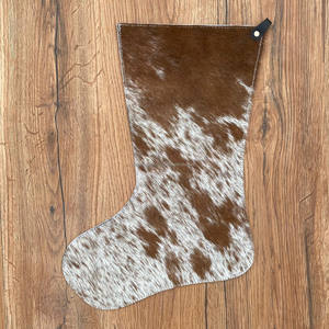 ถุงน่องยาว16 "สำหรับวันหยุดเทศกาลคริสต์มาสขนาดใหญ่ถุงน่องลายดอกไม้หนังวัวสไตล์ตะวันตก - Product Image 3