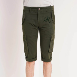 กางเกงยีนส์ขาสั้นคาร์โก้สไตล์สตรีทแวร์ OEM แฟชั่นผู้ชาย กางเกงขาสั้นหลายกระเป๋า กางเกงลำลองเทรนด์ฮิต กางเกงยีนส์ขาสั้นผู้ชาย กางเกงจ็อกกิ้งขาสั้นสำหรับเด็กผู้ชาย - Product Image 1