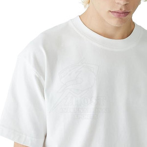 เสื้อยืดทรงบ็อกซี่ผู้ชาย ดีไซน์สวย ผ้าฝ้ายนุ่ม สกรีนโลโก้ได้ตามต้องการ MOQ ต่ำ ระบายอากาศได้ดี ผลิตจากวัสดุคุณภาพเยี่ยม - Product Image 5
