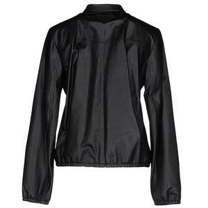 Chaqueta de cuero a la moda para mujer, chaqueta personalizada de cuero Real para moto - Product Image 4