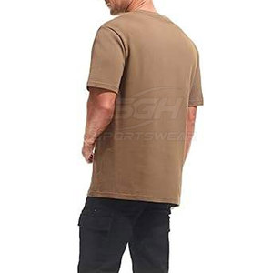 Camiseta Extra Grande de Primera Calidad, 100% Algodón, Diseño de Logotipo Personalizado, Tela Suave y Transpirable, Color Sólido - Product Image 2