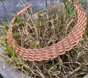 สร้อยคอทองแดงแท้แบบโชคเกอร์ สไตล์คลาสสิกแบบศาสนา ลายมงกุฎ เหมาะสำหรับงานแต่งงาน ของขวัญ - Product Image 4