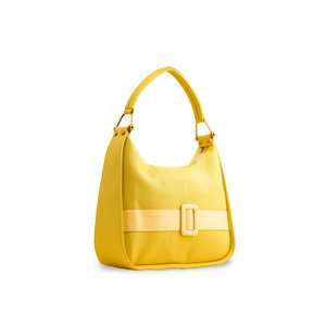 Bolso de hombro formal amarillo para mujer P36382 - Product Image 2