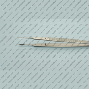 Pinces à tissus professionnelles TC Gerald 1x2 à dents, réutilisables, pour la chirurgie thoracique et cardiovasculaire - Product Image 2