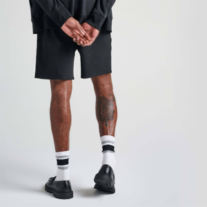 Shorts de survêtement en molleton brossé pour homme, coupe classique, broderie plate, décontractés, vente en gros, fabricant de vêtements personnalisés - Product Image 3