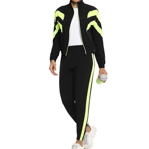 Winter Casual Solid Women <b>Tracksuit</b> Long Sleeves Breathable Lightweight High Quality 100% Polyester New Arrival Women <b>Tracksuits</b> - Product Image 5