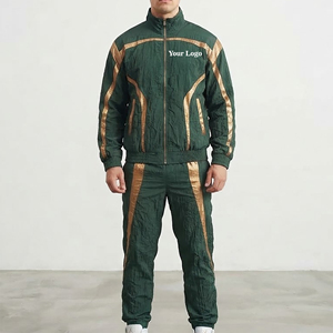 Chaqueta Deportiva Cortavientos de Nylon 100% de Ajuste Relajado, Precio Mayorista Asequible, de Alta Calidad, con Bloques de Color, Ligera y con Cremallera - Product Image 4
