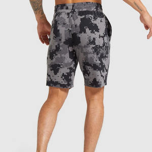 Shorts de sport pour hommes à prix abordable, style streetwear avec cordon de serrage, OEM 2026 / Vente en gros directe usine, shorts de sport en coton personnalisés - Product Image 6