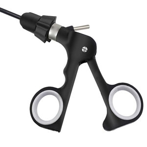 <b>Laparoscopic</b> Tissue Grasping Forceps 90 Degree Bent Jaw Reusable Endoscopic Surgical <b>Instrument</b> Manual Operation Class I - Product Image 2