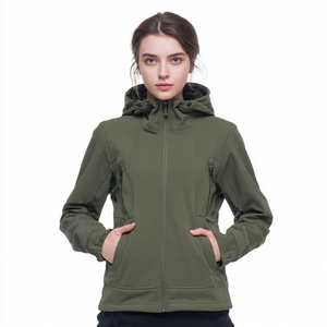 Chaquetas Softshell Impermeables para Mujer, Chaqueta Softshell para Camping y Senderismo - Product Image 4